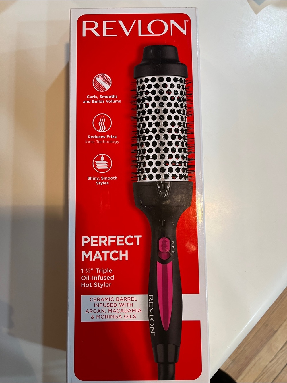 Revlon Perfect Match Hot Styler - Pink and Black